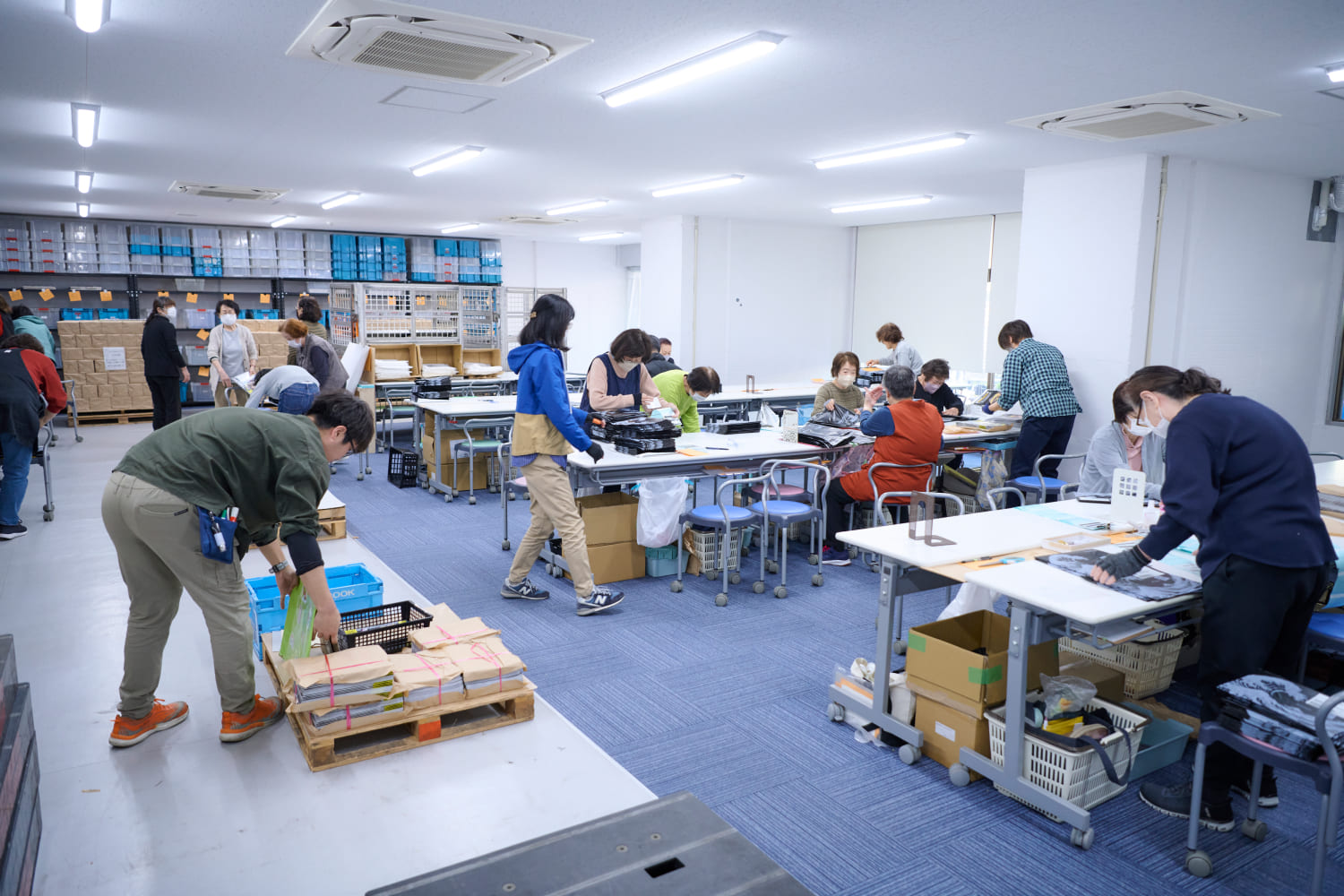 作業場の様子