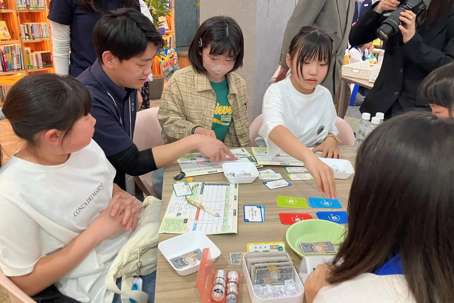 金融に関するワークショップの様子