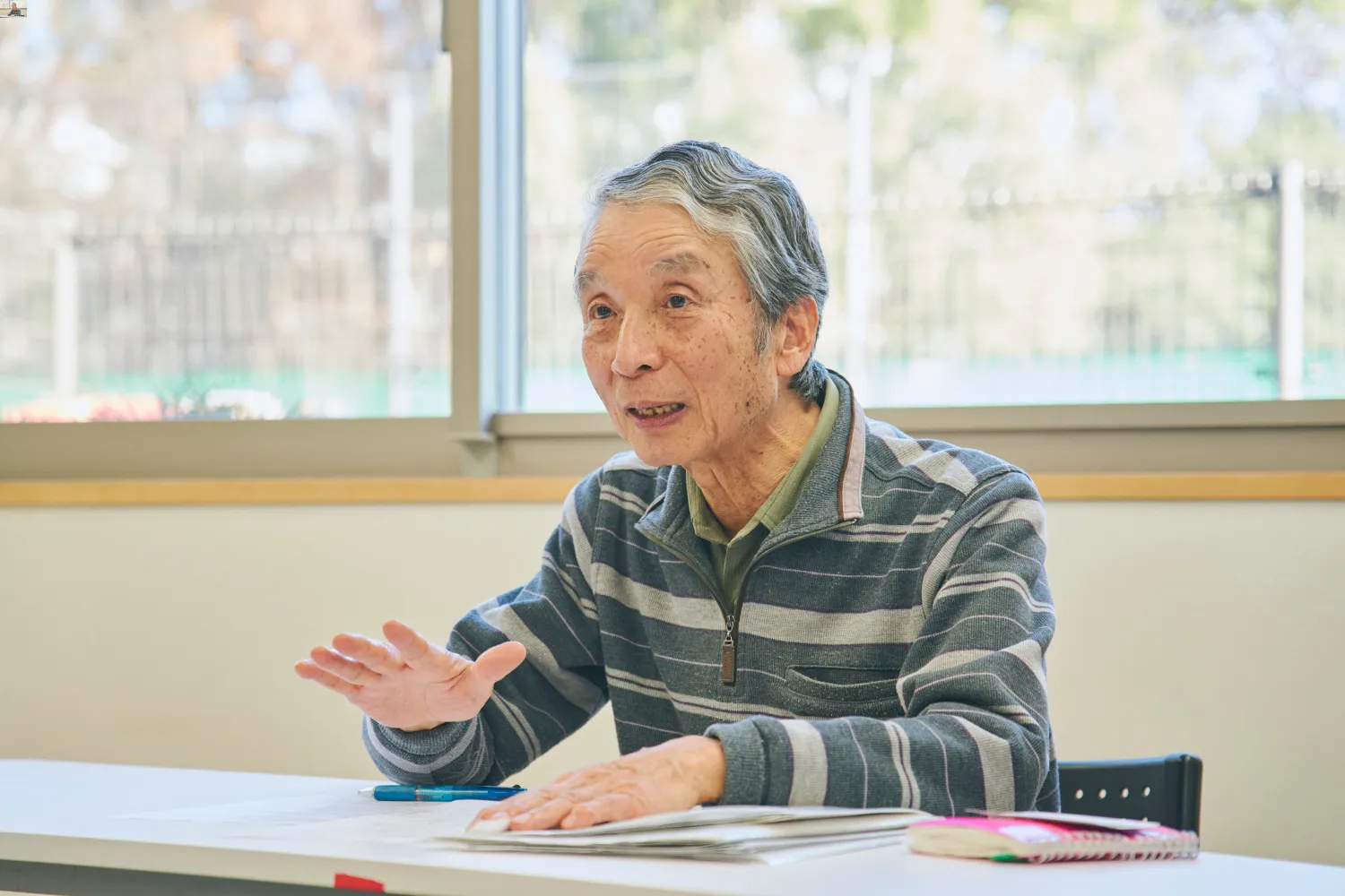 生物多様性に富んだ生態系を守りたいと語る堀田さん