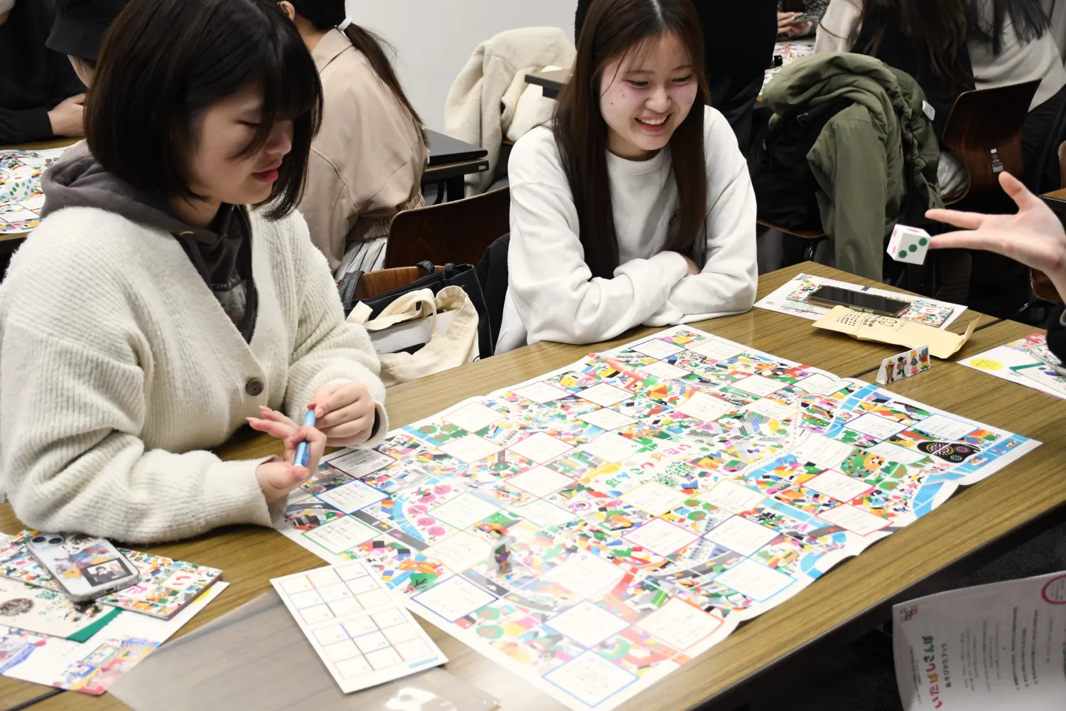 学生が「いたばしさんぽ」を体験