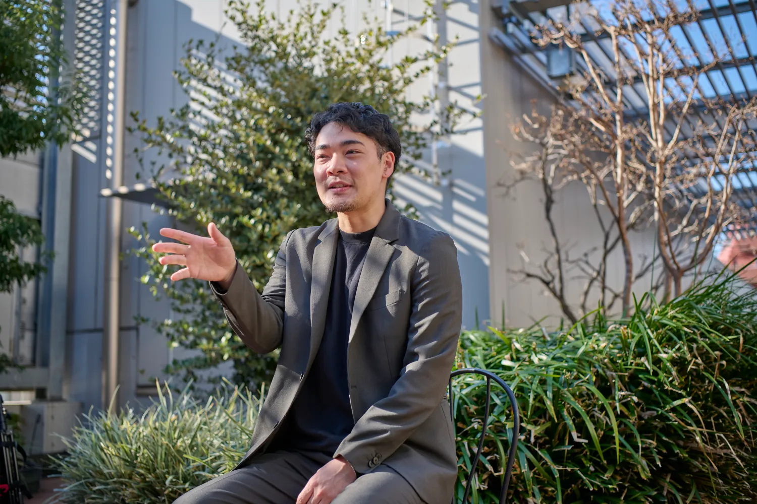 区内でエリアマネジメント事業を広げていきたいと話す横川さん