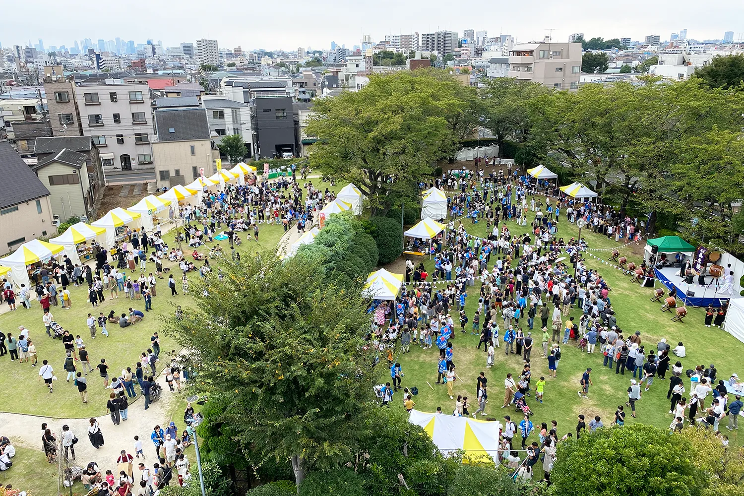 ふれあい広場健康まつりの様子