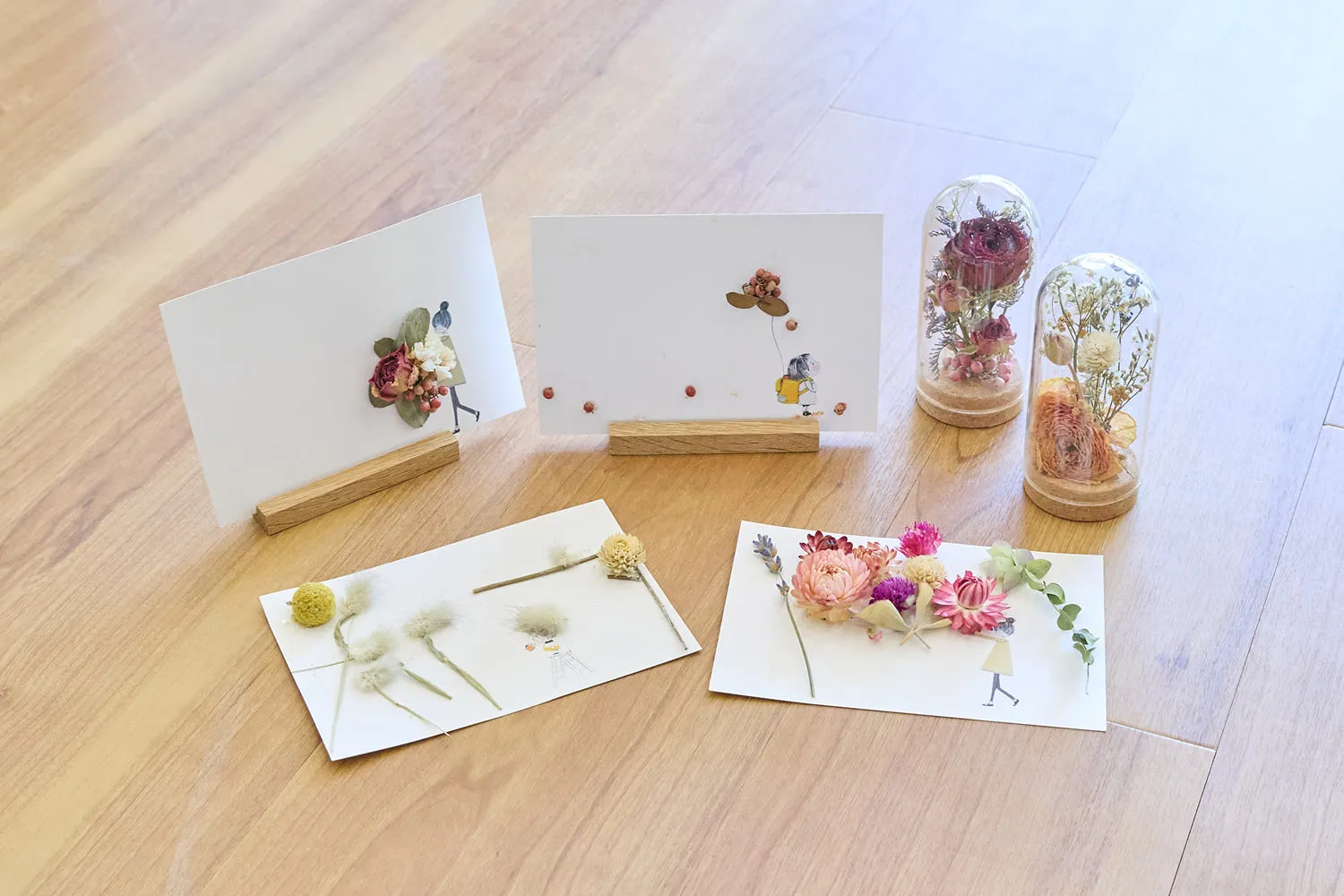 ワークショップでつくられた作品